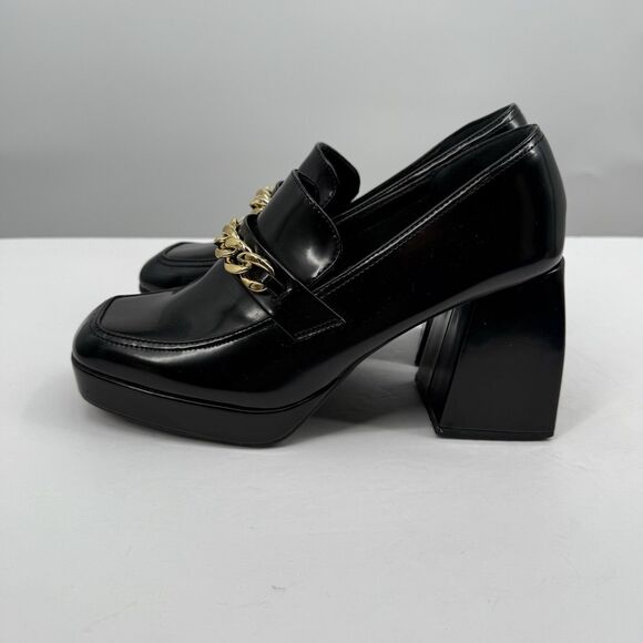 Dream Pairs Shoes - Dream Pairs Black Platform Loafers US 8.5 Chunky  Academia Y2K Style Gothic